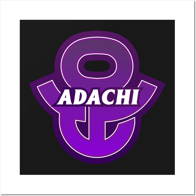 Adachi Ward of Tokyo Japanese Symbol Wall Art by PsychicCat